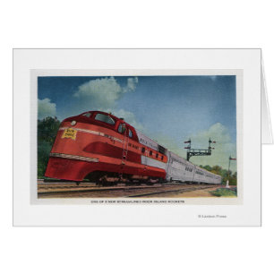 Felsen-Insel RocketStreamlined Zug