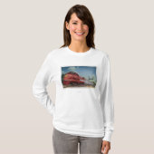 Felsen-Insel RocketStreamlined Zug T-Shirt (Vorne ganz)
