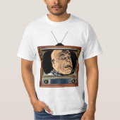 FELSEN-JOHNSON-FERNSEHEN T-Shirt (Vorderseite)