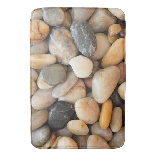 Felsen, Kiesel und Steine Badematte (Vorderseite Vertikal)