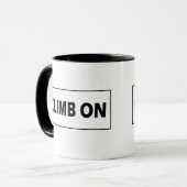 Felsen klettern tasse (Vorderseite Links)