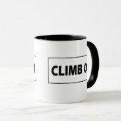 Felsen klettern tasse (VorderseiteRechts)