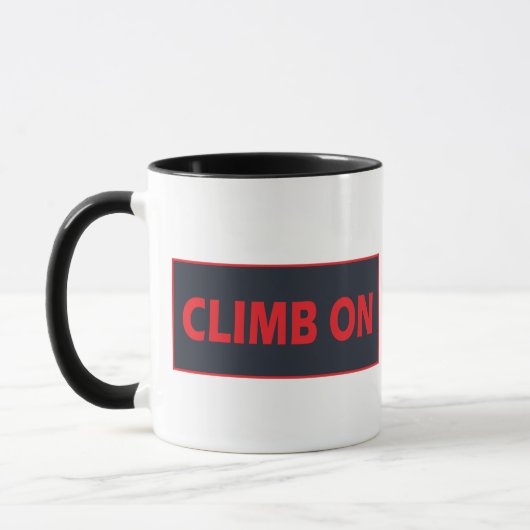 Felsen klettern tasse (Links)