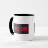 Felsen klettern tasse (Vorderseite Links)