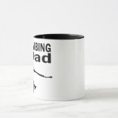 Felsen kletternder Vater Tasse (Zentrum)