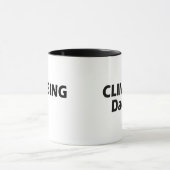 Felsen kletternder Vater Tasse (Zentrum)
