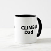 Felsen kletternder Vater Tasse (VorderseiteRechts)