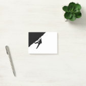 Felsen-KletternSilhouette Post-it Klebezettel (Büro)