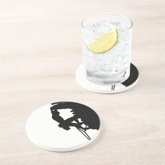 Felsen-KletternUntersetzer Sandstein Untersetzer (Seite)