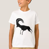 Felsen-Kunst-Saharaantilope T-Shirt (Vorderseite)