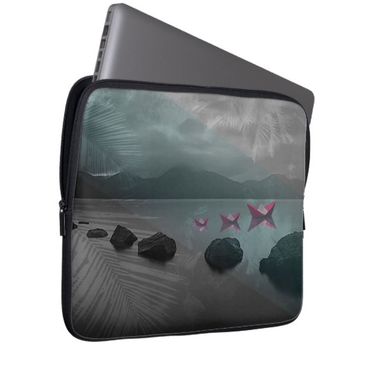 Felsen Laptopschutzhülle (Vorne Rechts)