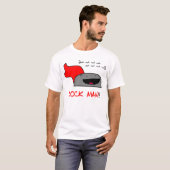 Felsen-Mann-T - Shirt (Vorne ganz)