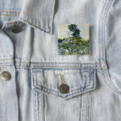 Felsen mit Eiche, Van Gogh Ölmalerei Button (Beispiel)