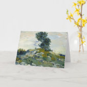 Felsen mit Eiche, Van Gogh Ölmalerei Karte (Gelbe Blume)