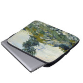 Felsen mit Eiche, Van Gogh Ölmalerei Laptopschutzhülle (Vorne Knopf)