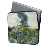 Felsen mit Eiche, Van Gogh Ölmalerei Laptopschutzhülle (Vorderseite Links)