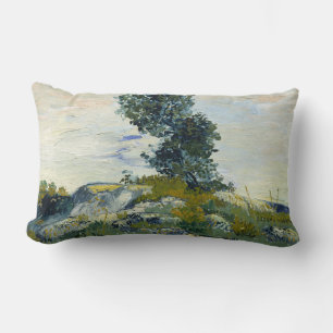 Felsen mit Eiche, Van Gogh Ölmalerei Lendenkissen