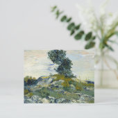 Felsen mit Eiche, Van Gogh Ölmalerei Postkarte (Stehend Vorderseite)