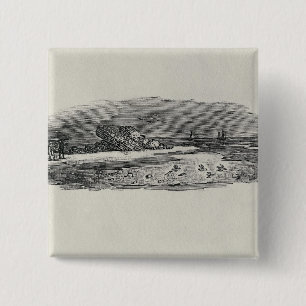 Felsen mit Küstenverschiffen, Button