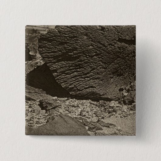 Felsen mit Sand, Grande Wash, Utah Button (Vorderseite)
