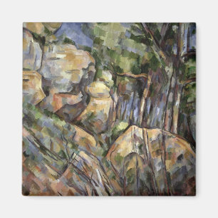 Felsen nahe den Höhlen unter dem Chateau Noir, Magnet