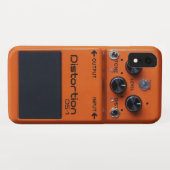 Felsen-orange Verzerrungs-Pedal Case-Mate iPhone Hülle (Rückseite (Horizontal))