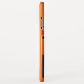 Felsen-orange Verzerrungs-Pedal Case-Mate iPhone Hülle (Hinten/Rechts)