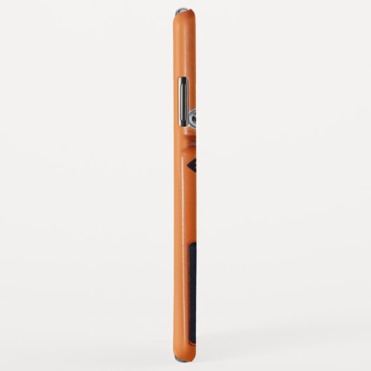 Felsen-orange Verzerrungs-Pedal Case-Mate iPhone Hülle (Hinten/Rechts)