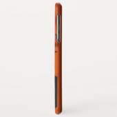 Felsen-orange Verzerrungs-Pedal Case-Mate iPhone Hülle (Hinten/Links)