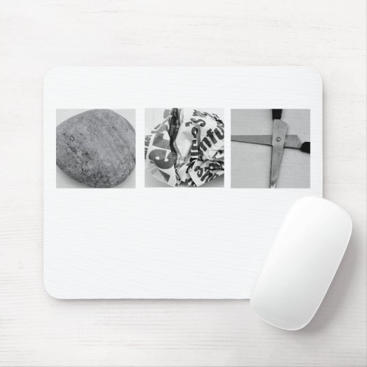 Felsen-Papierscheren Mousepad (Mit Mouse)