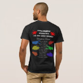 Felsen-Papierscheren - WELTKrieger T-Shirt (Schwarz voll)