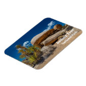 Felsen, Pflanzen, Sand, Joshua-Baum-Nationalpark, Magnet (Linke Seite)