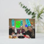 Felsen Postkarte (Stehend Vorderseite)