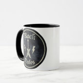 Felsen-Regeln!! Tasse (Vorderseite Links)