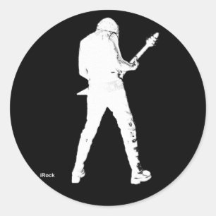 Felsen Runder Aufkleber