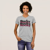 Felsen - Salz auf dem Rocks T-Shirt (Vorne ganz)