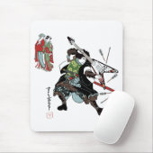 Felsen-Samurais Mousepad (Mit Mouse)