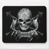 Felsen-Schädel Mousepad (Vorne)