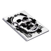 Felsen-Schädel Notizblock (Rechte Seite)