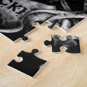 Felsen-Schädel Puzzle (Seite)