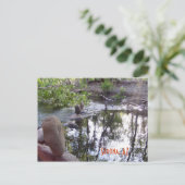 Felsen-Schrein Postkarte (Stehend Vorderseite)