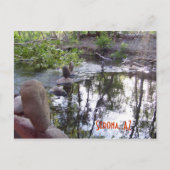 Felsen-Schrein Postkarte (Vorderseite)