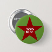 "Felsen-Stern-" Button-hinterer Knopf Button (Vorne & Hinten)