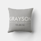 Felsen-Stern-Kinderzimmer oder Spielzimmer - Kissen (Rückseite)