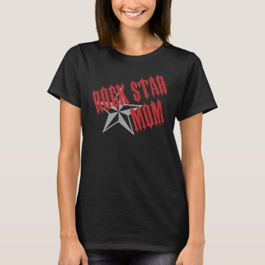 Felsen-Stern-Mama T-Shirt (Vorderseite)