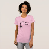 Felsen-Stern-Stylist T-Shirt (Vorne ganz)