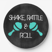 Felsen-Stern-Teller Pappteller (Vorderseite)