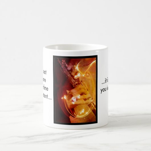 Felsen Symphonie No11 - heller Clarinet Kaffeetasse (Mittel)