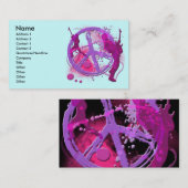 FELSEN-U. ROLLENRETRO VISITENKARTE (Vorne/Hinten)