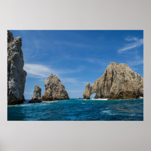 Felsen über Wasser Poster